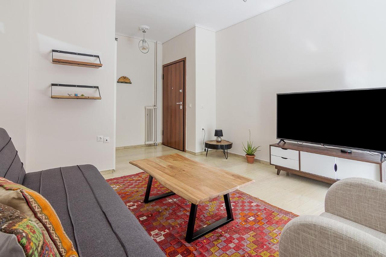 A Modern 2-Bedroom Apartment Near Areios Pagos Athen Eksteriør bilde